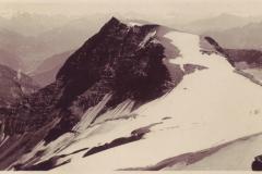 Trinserhorn (Piz Dolf), Poststempel vom 09.08.1929. Aufnahme von Friedrich Wilhelm Sprecher, Vättis