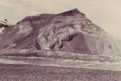 Trinserhorn (Piz Dolf) um 1925. Aufnahme von Friedrich Wilhelm Sprecher, Vättis