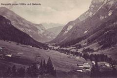 Kunkels gegen Vättis und Calanda um 1910. Unbekannter Fotograf