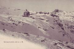 Spitzmeilenhütte um 1910. Unbekannter Fotograf